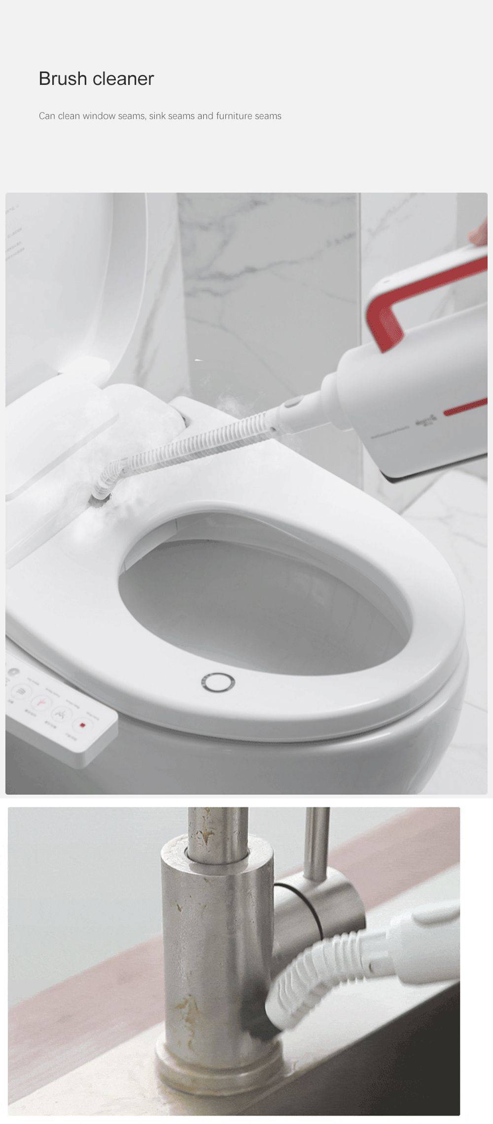 Xiaomi Deerma DEM-ZQ610 Handheld Multifunctional Steam Cleaner